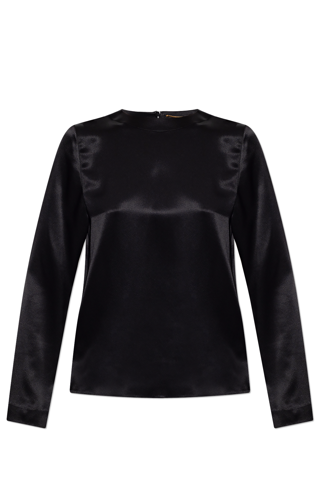 Tシャツ・カットソー SAINT LAURENT BLACK SILK TOP Saint Laurent Women's' Silk Tank Top in Black | LN-CC®